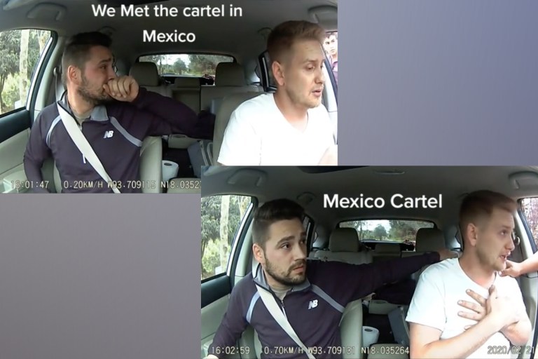 Watch As The Mexican Cartel Stop Two Guys Who Made a Wrong Turn in Mexico