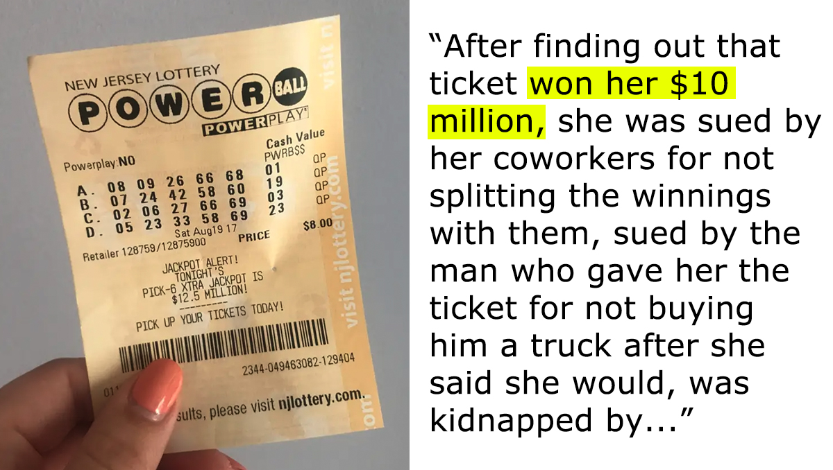 A Waitress Who Won $10 Million in the Lottery was Subsequently Ripped ...