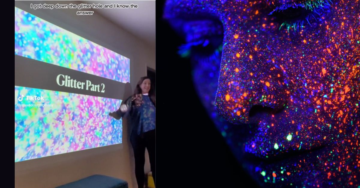The Glitter Conspiracy This TikTok Might Have Found The Answer To The