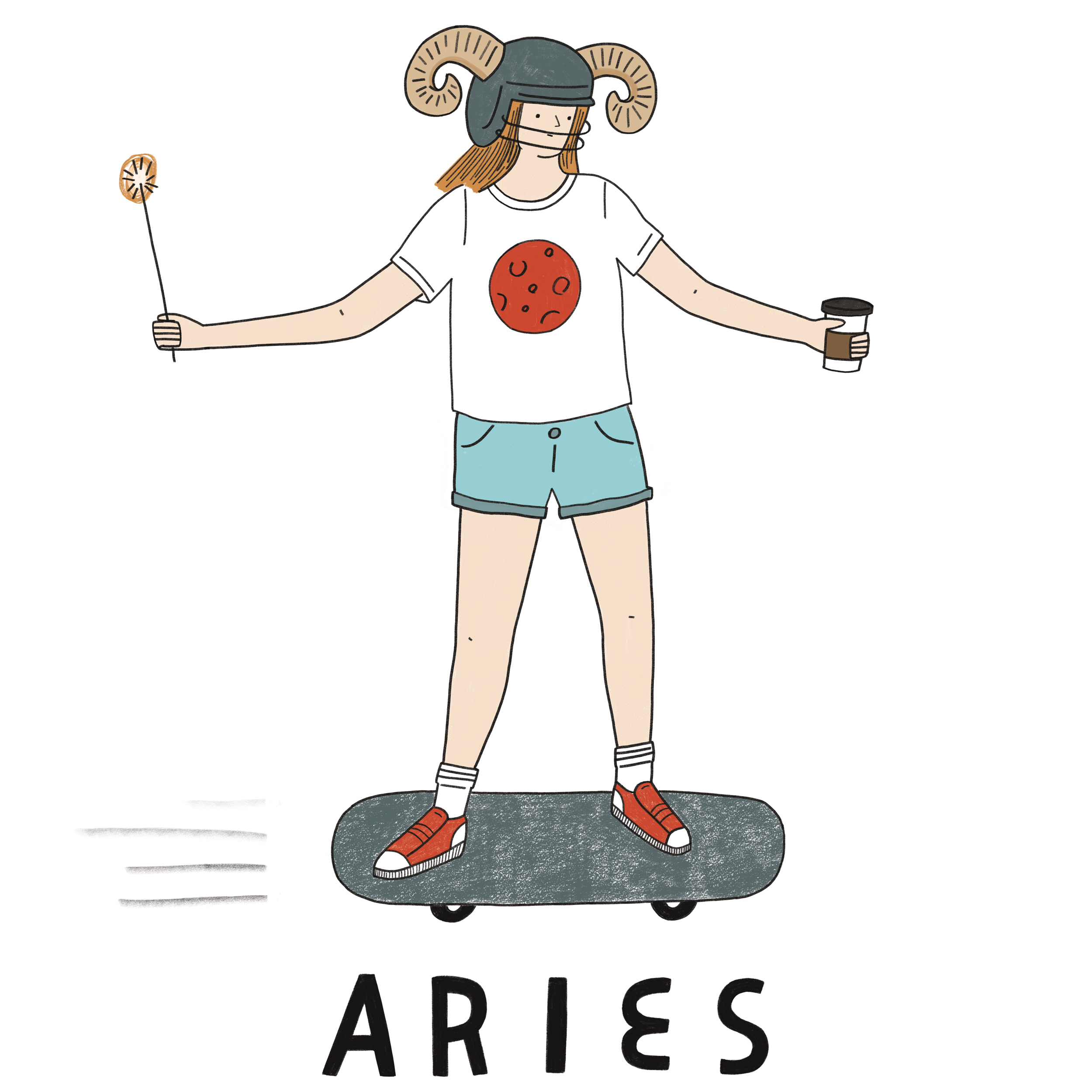 Aries personality and aesthetic personified. 