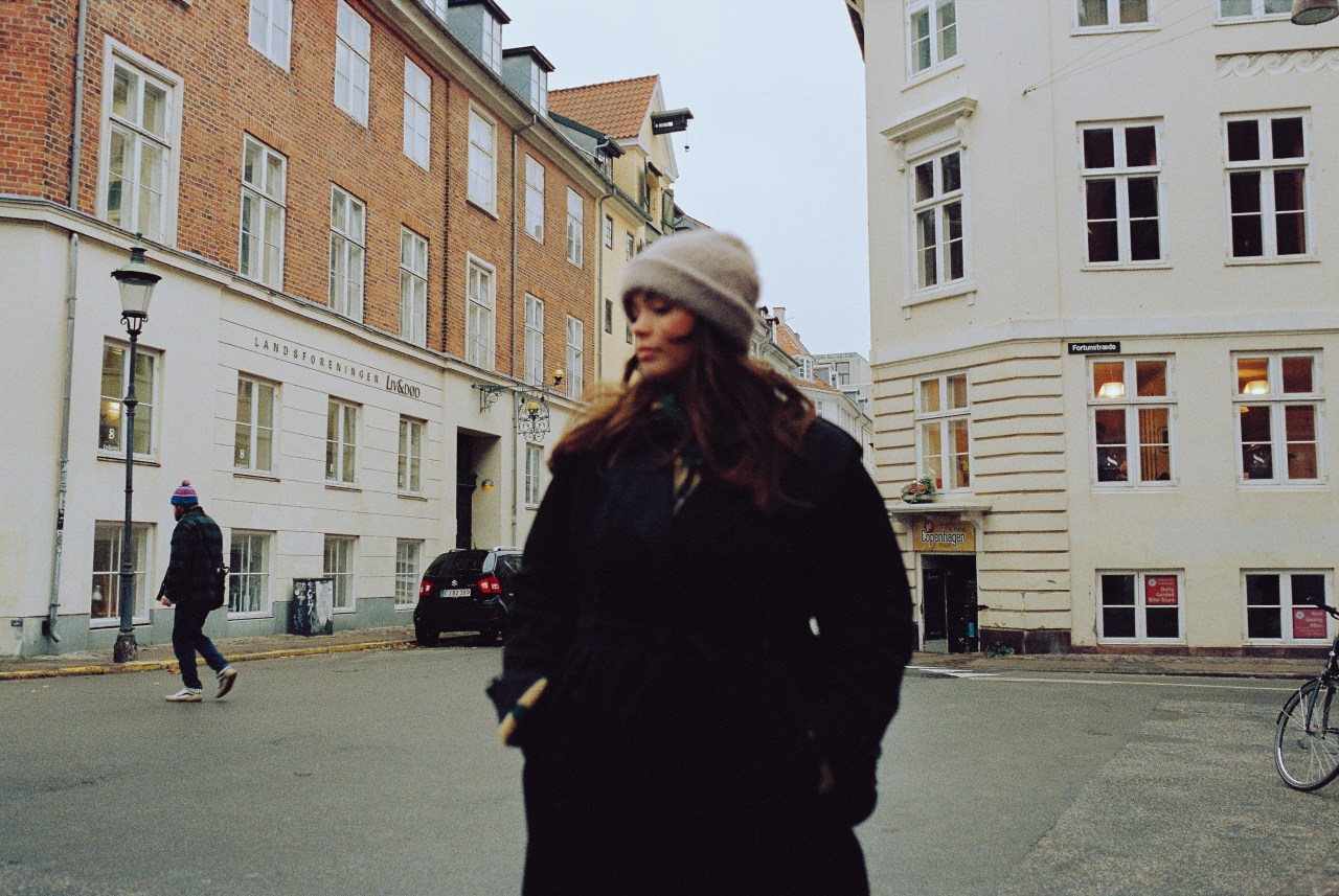 Woman in Copenhagen alone
