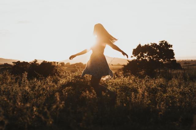 Woman in the Sun