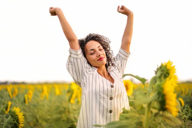 Woman in the Sun