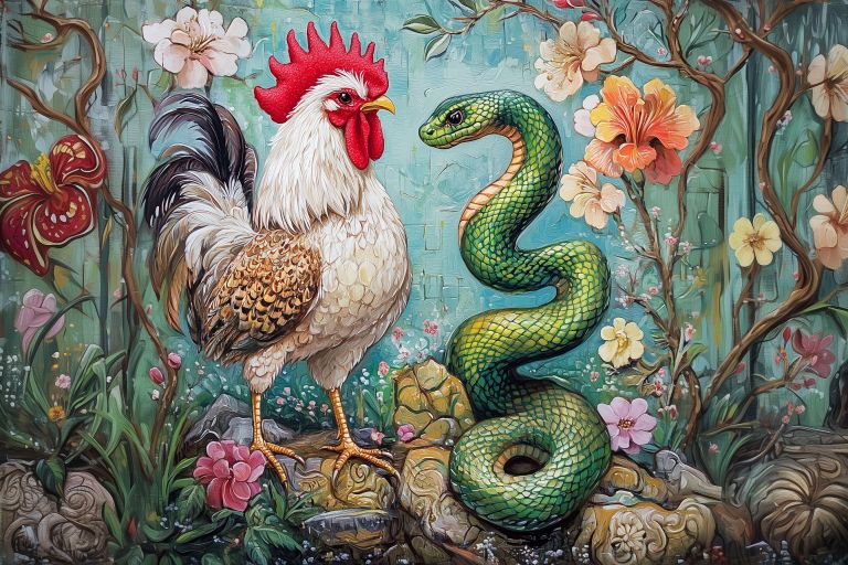 Outlook For The Rooster During The Chinese Year Of The Green Wood Snake