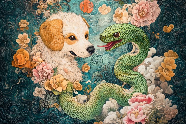 Outlook For The Dog During The Chinese Year Of The Green Wood Snake