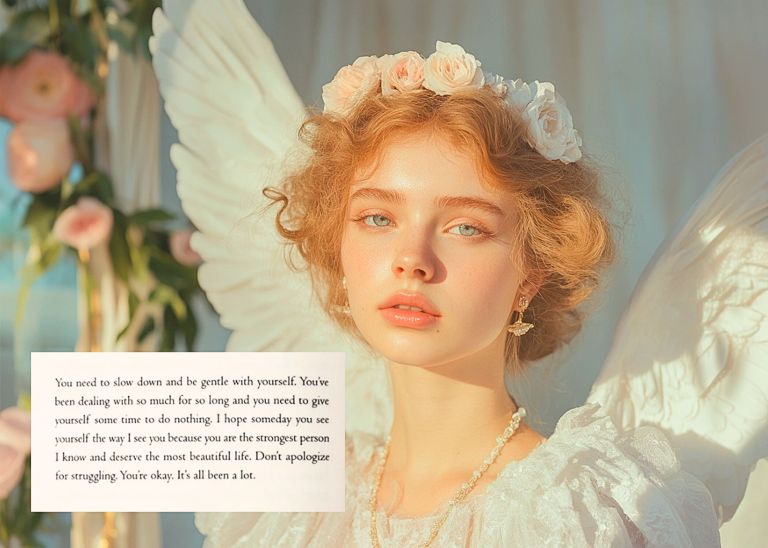 Words Your Guardian Angel Is Softly Whispering Your Way (According To Tarot + Astrology)